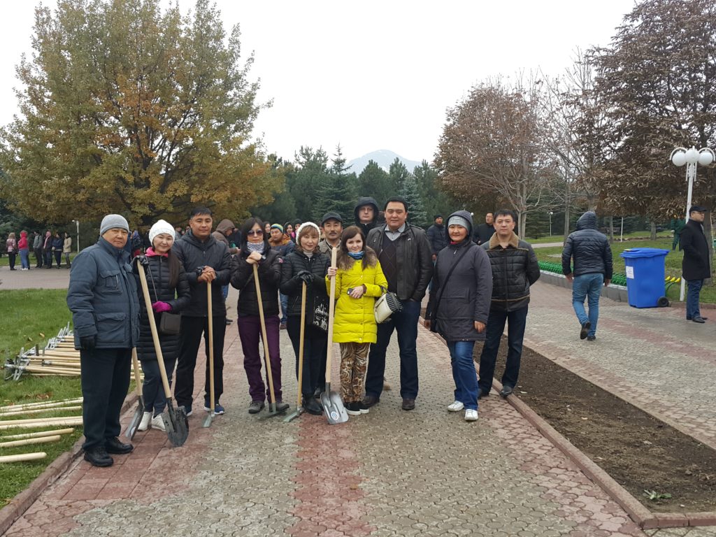 Вывоз мусора в городе Алматы -ТОО «АҚ Тәртіп»